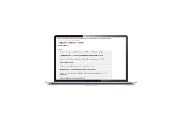 open laptop