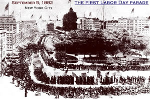 First Labor Day Parade