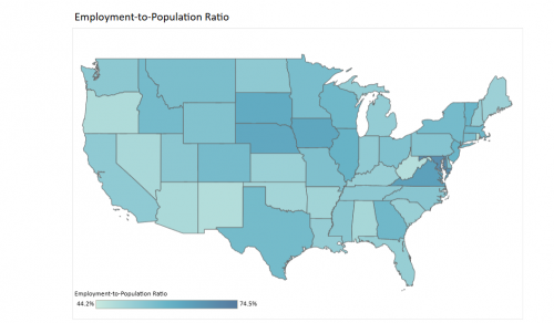 State level labor force characteristics of veteran women