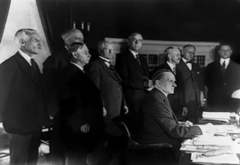 Signing of an Act