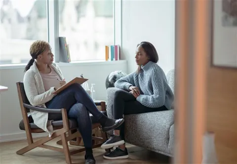A counseling session