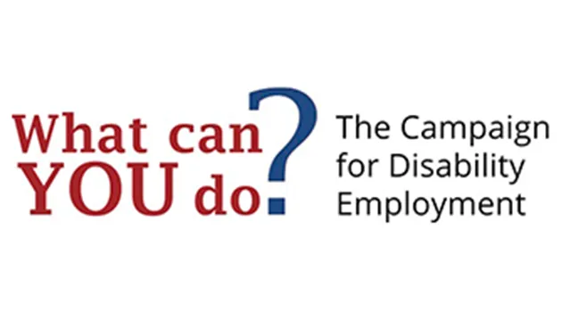 What can you do? The campaign for disability employment