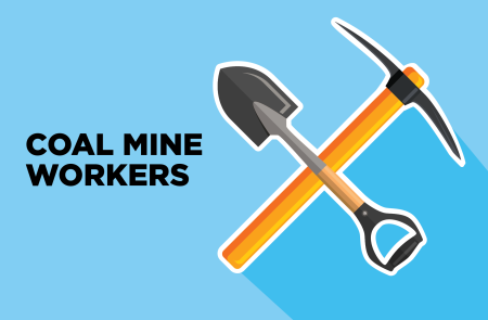 coal mine workers