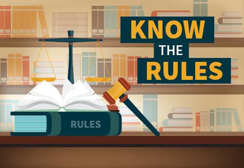 know the rules