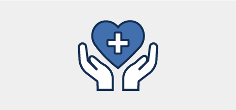 Claiming Health Benefits Icon.