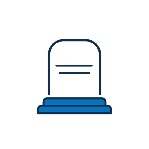 Death of a family member icon.
