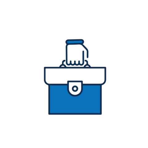 Job loss icon.