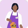 Fast food worker